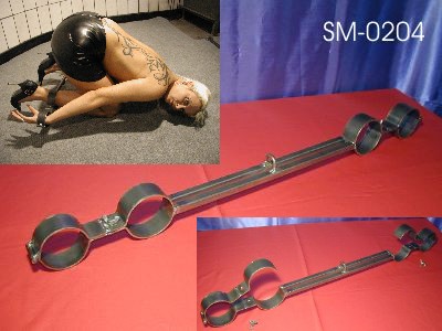 PRANGER METALL - Hand-Fußpranger klappbar