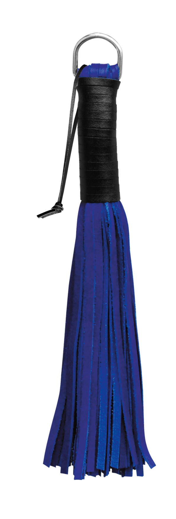 Leder Peitsche - Becki blau