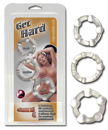 Penisringe-Set "Get Hard"