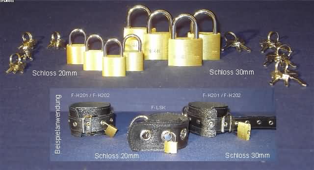 SCHLOSS Messingschloss, 30mm, gleichschließend